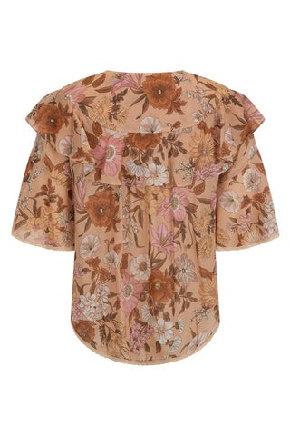 Stealing Beauty Short Sleeve Blouse